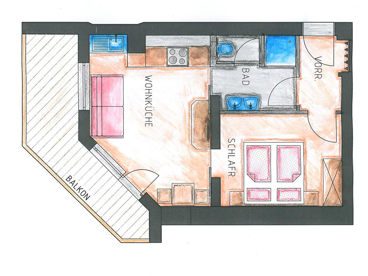 Almrose Apartment Stumm Exterior photo